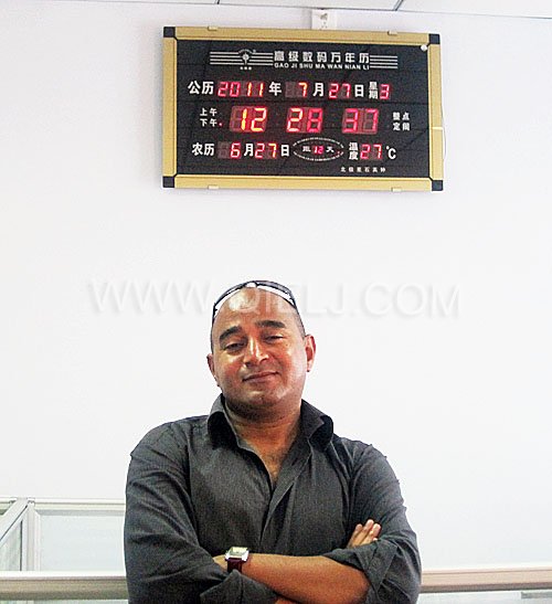 2011年7月25日，外國友人參觀考察我公司！明經(jīng)理等接待并陪同參觀！(圖3)